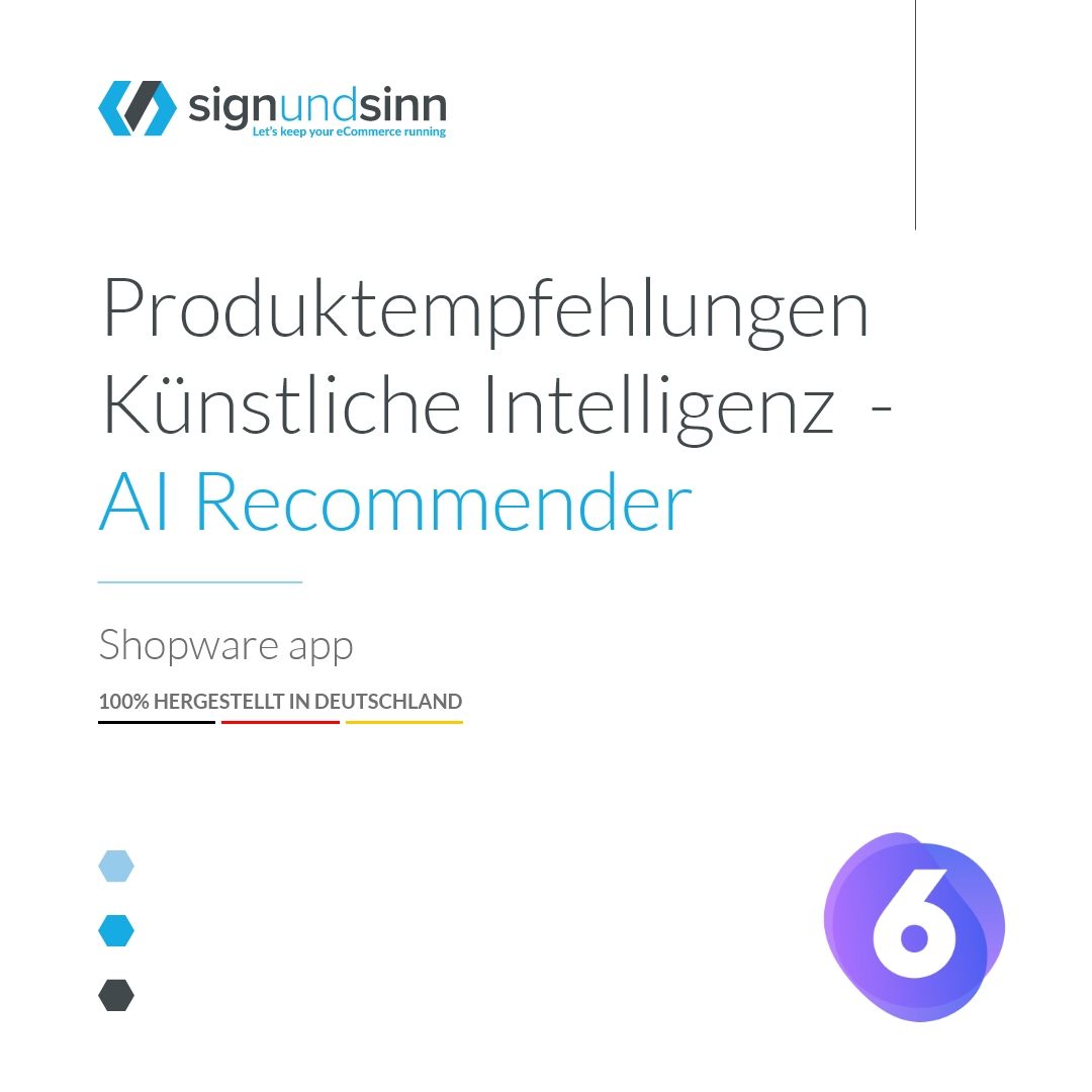 Produktempfehlungen Künstliche Intelligenz - AI Recommender