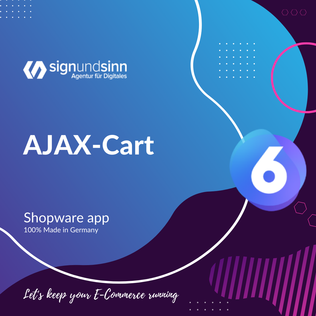 AJAX-Warenkorb: Zusammenfassung immer sichtbar Shopware 6 Plugin