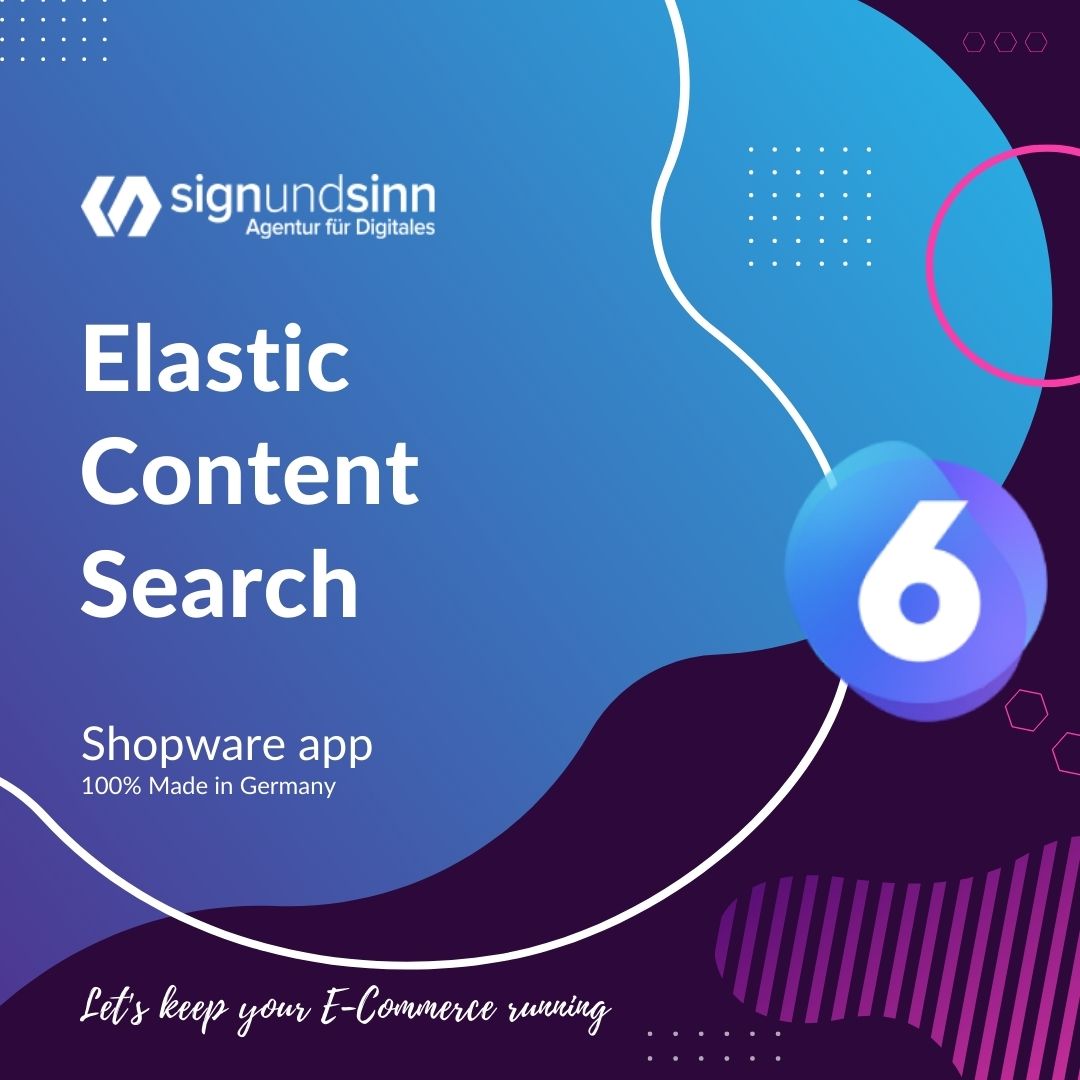 Elastic Content Search Shopware 6 Plugin