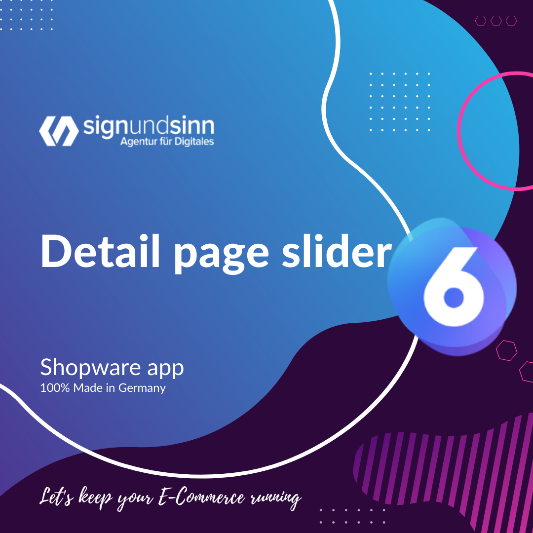 Detailseiten-Slider Shopware 6 Plugin