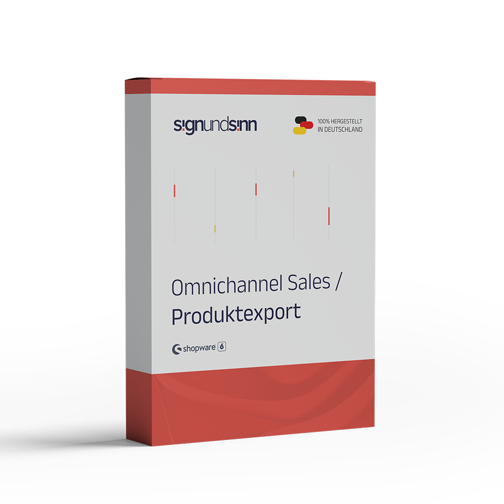 Omnichannel Sales / generischer Produktexport 