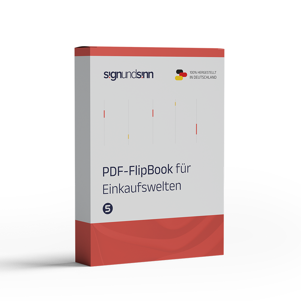  PDF-Flipbook für Einkaufswelten Shopware 5