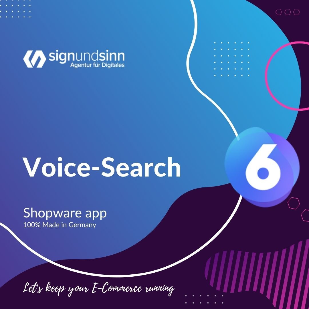 Voice-Search Shopware 6 Plugin