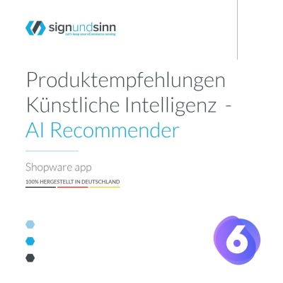 Produktempfehlungen Künstliche Intelligenz - AI Recommender