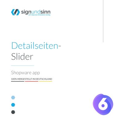 Detailseiten-Slider Shopware 6 Plugin